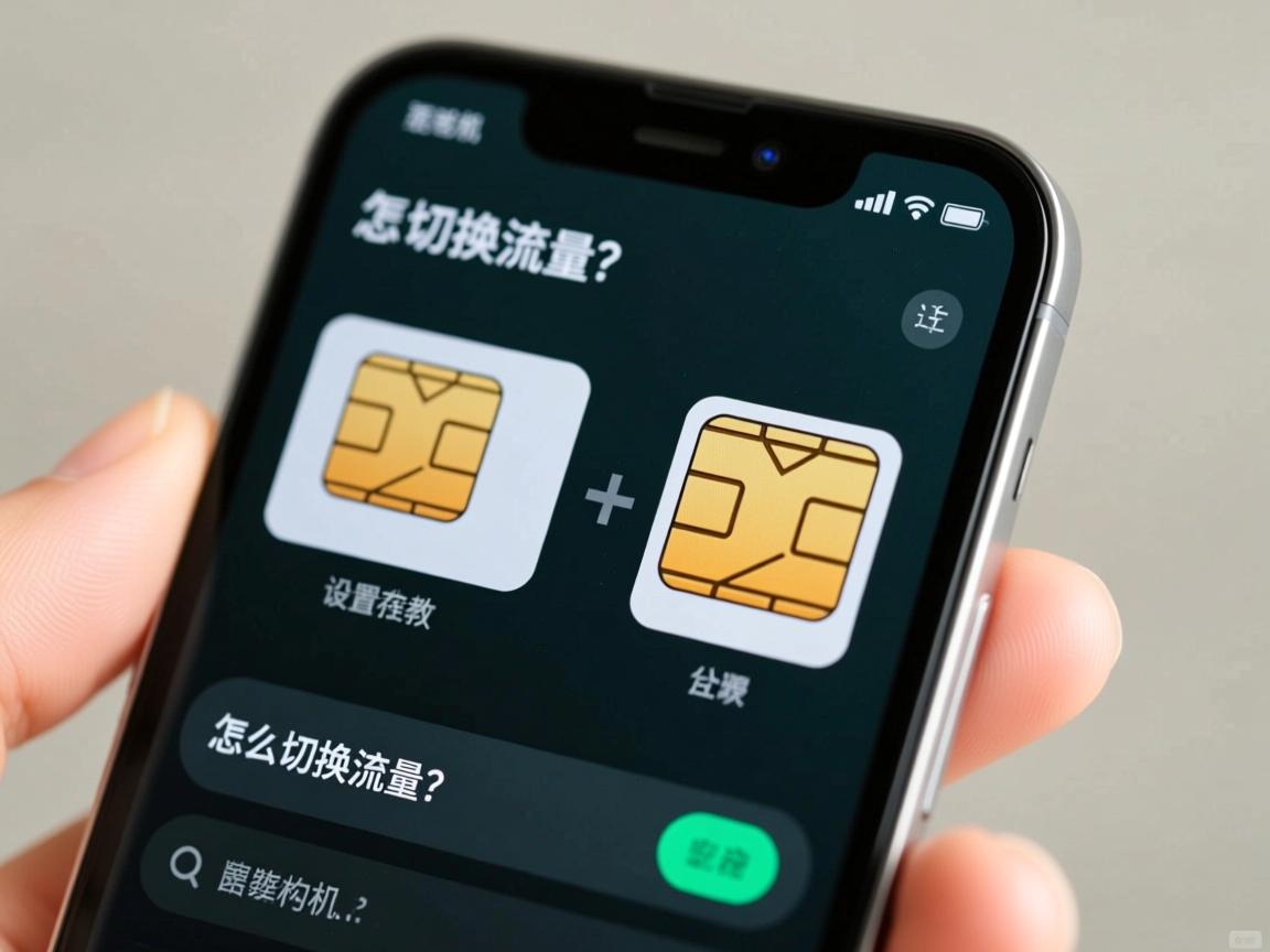 手机双卡怎么切换流量？设置教程在这儿