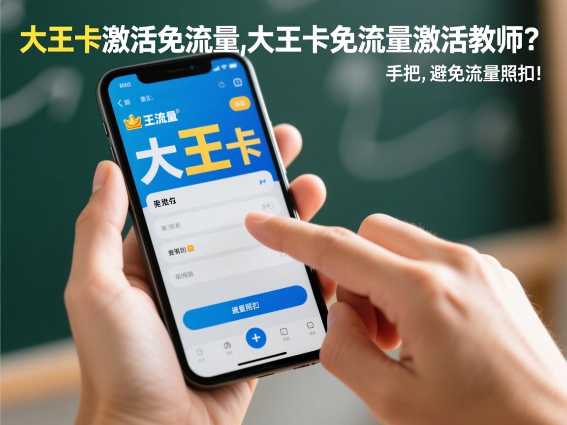 大王卡怎么激活免流量_大王卡免流量激活教程？手把手教你设置，避免流量照扣！