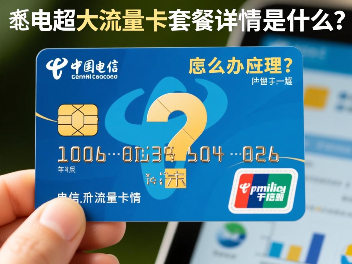 电信超大流量卡怎么办理？_电信超大流量卡套餐详情是什么？