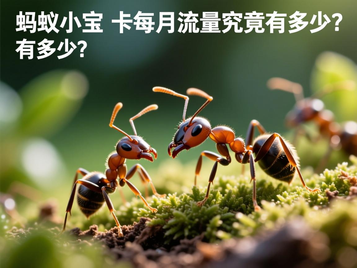 蚂蚁小宝卡每月流量究竟有多少？