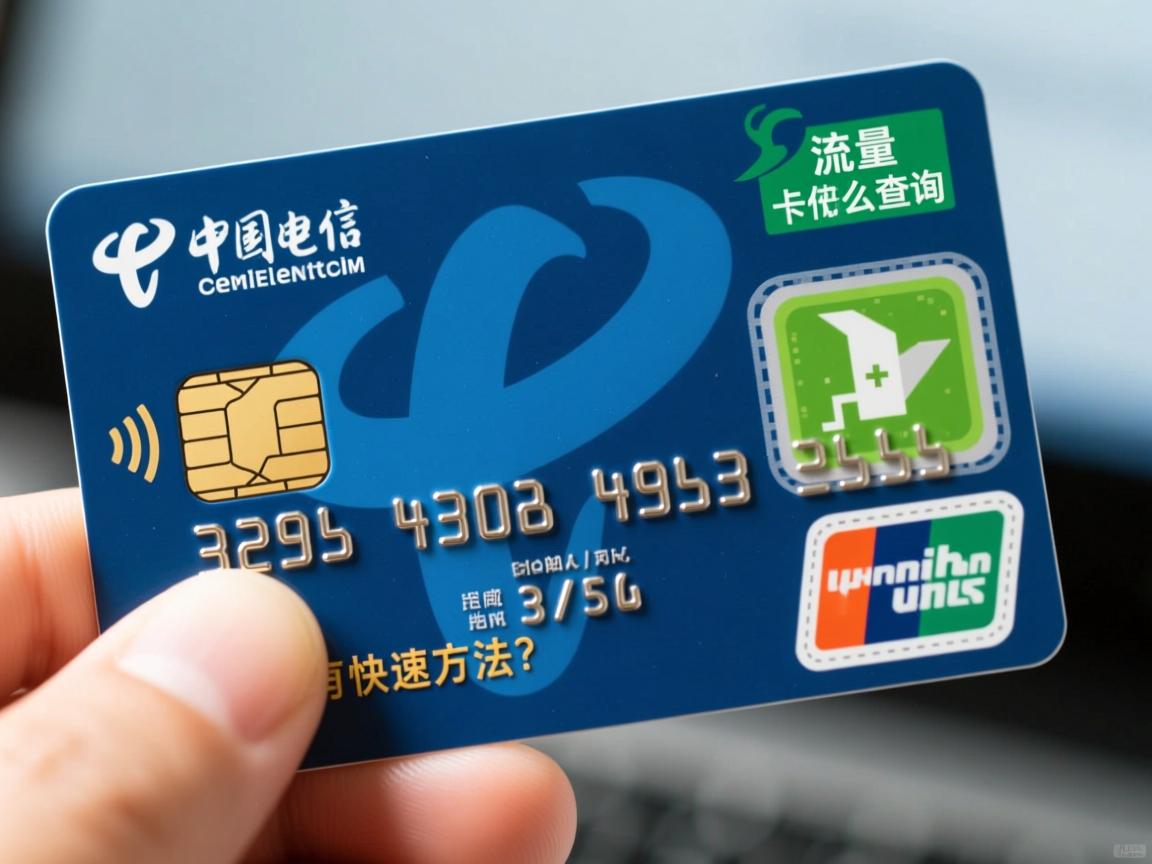 电信卡流量怎么查询，有哪些快速方法？