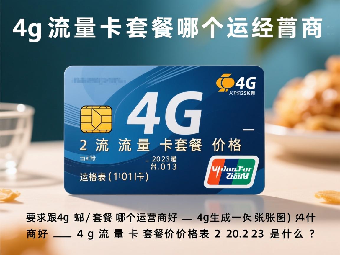 4g流量卡套餐哪个运营商好_4g流量卡套餐价格表2023是什么？