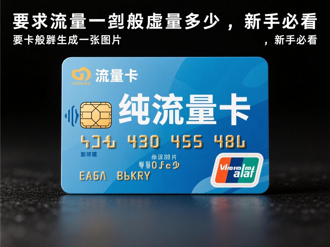 纯流量卡一般虚量多少，新手必看