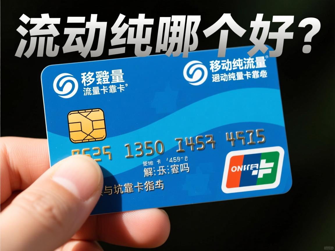 纯流量卡哪个好？移动纯流量卡靠谱吗，实测解读与避坑指南