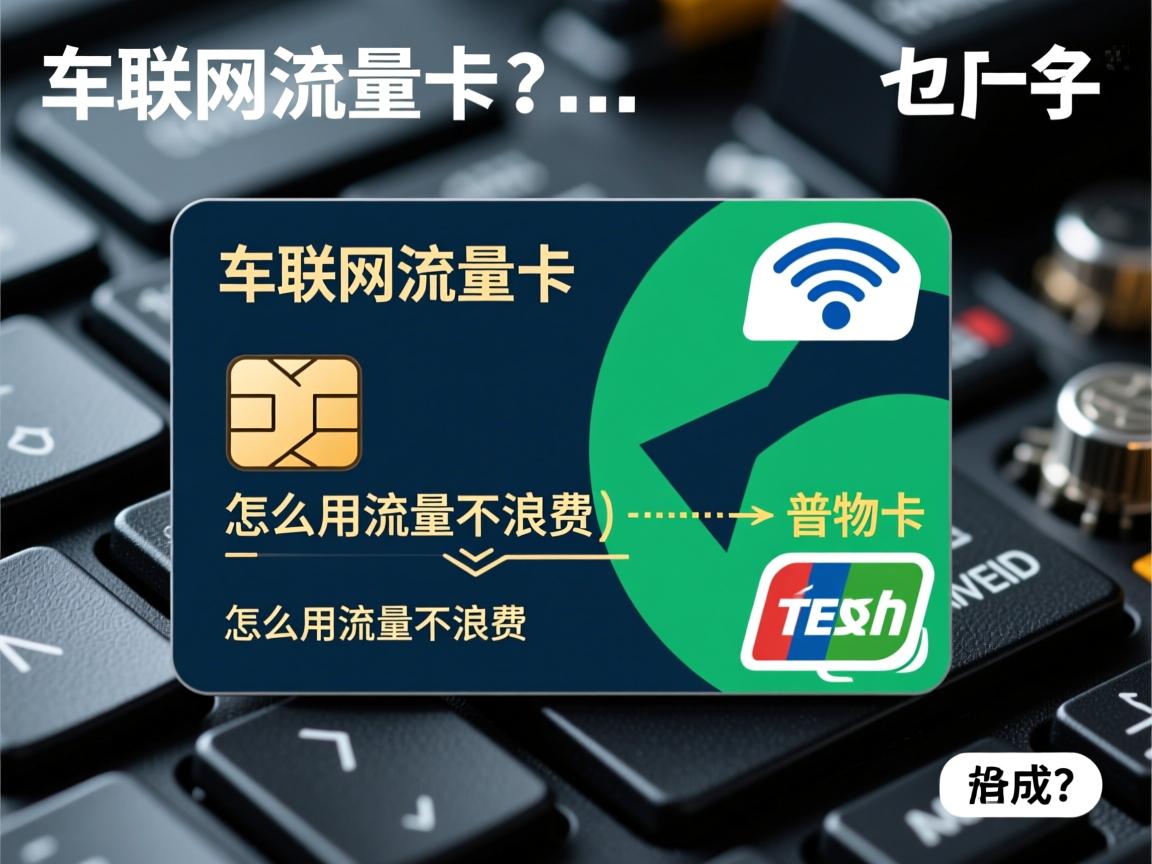 车联网流量卡是什么，怎么用流量不浪费，与普通物联卡区别在哪？