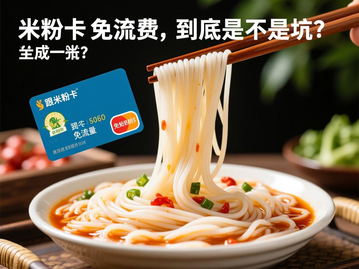 米粉卡的免流量，到底是不是坑？