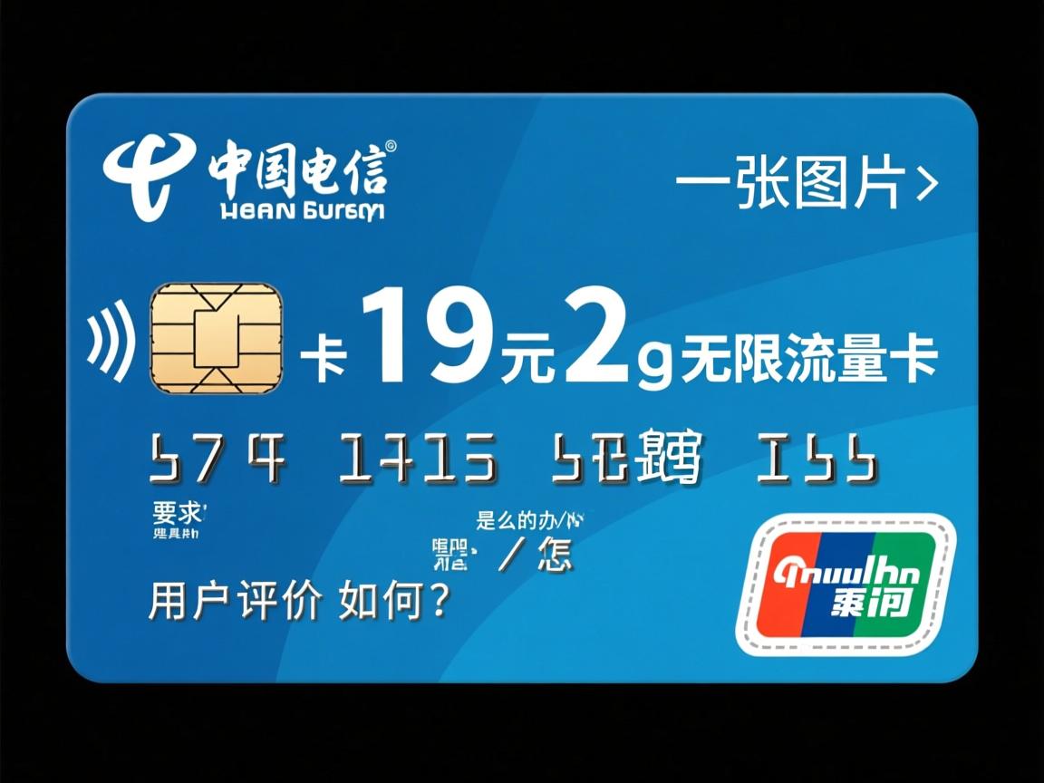 电信卡19元2g无限流量卡是真的吗，怎么办理，用户评价如何？