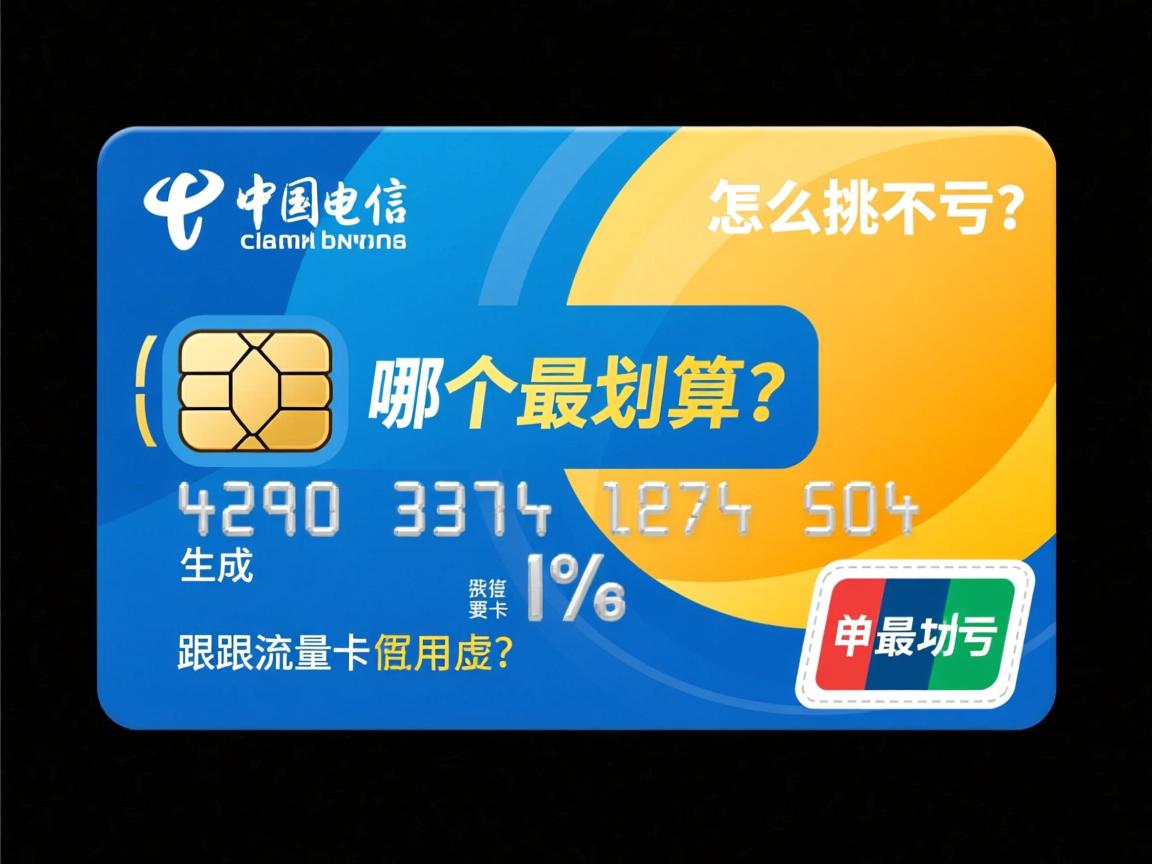 电信流量卡哪个最划算？怎么挑不亏？