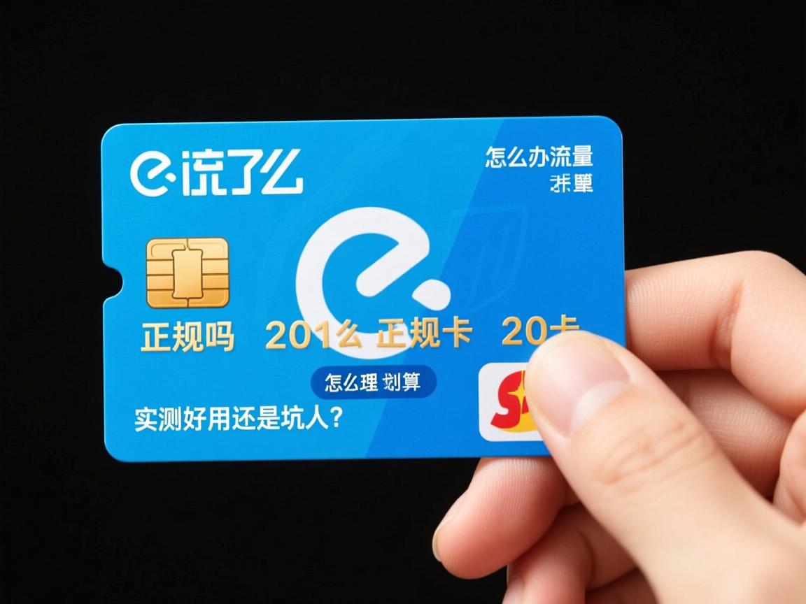 饿了么流量卡是正规卡吗，怎么办理才划算，实测好用还是坑人？