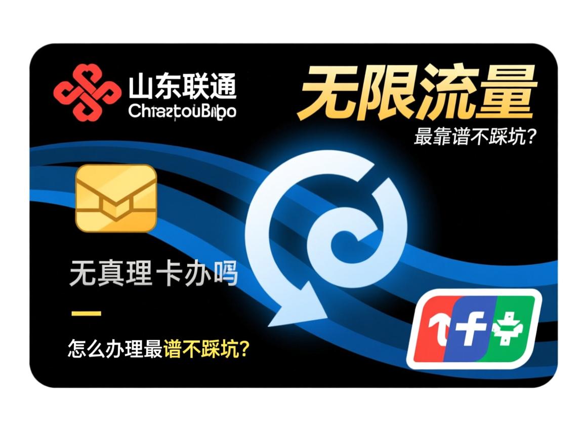 山东联通无限流量卡是真的吗_怎么办理最靠谱不踩坑？