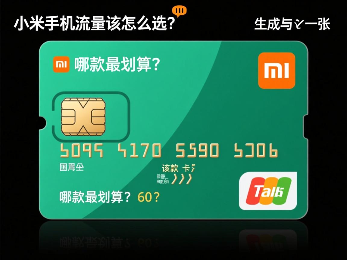 小米手机流量卡该怎么选？哪款最划算？