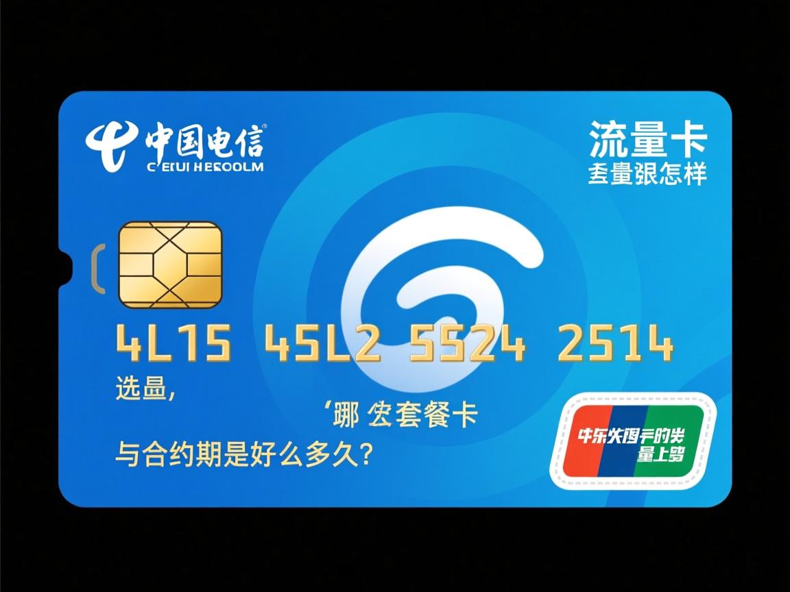国电信流量卡怎么样_选哪个套餐好与合约期是多久？