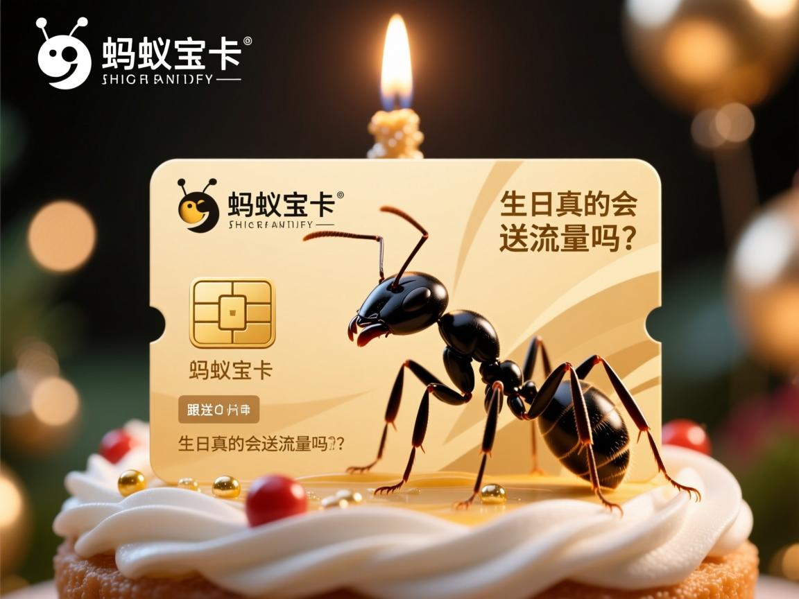 蚂蚁宝卡生日真的会送流量吗？