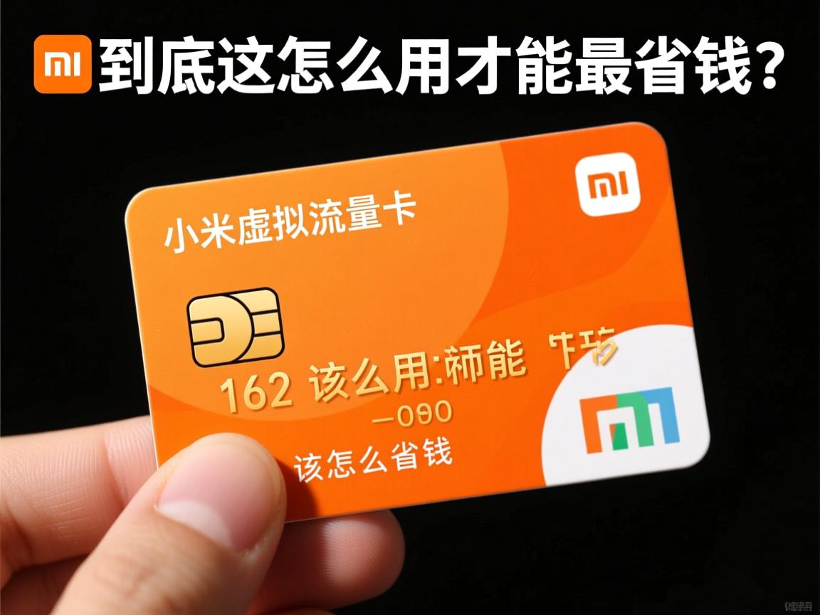 小米虚拟流量卡到底该怎么用才能最省钱？