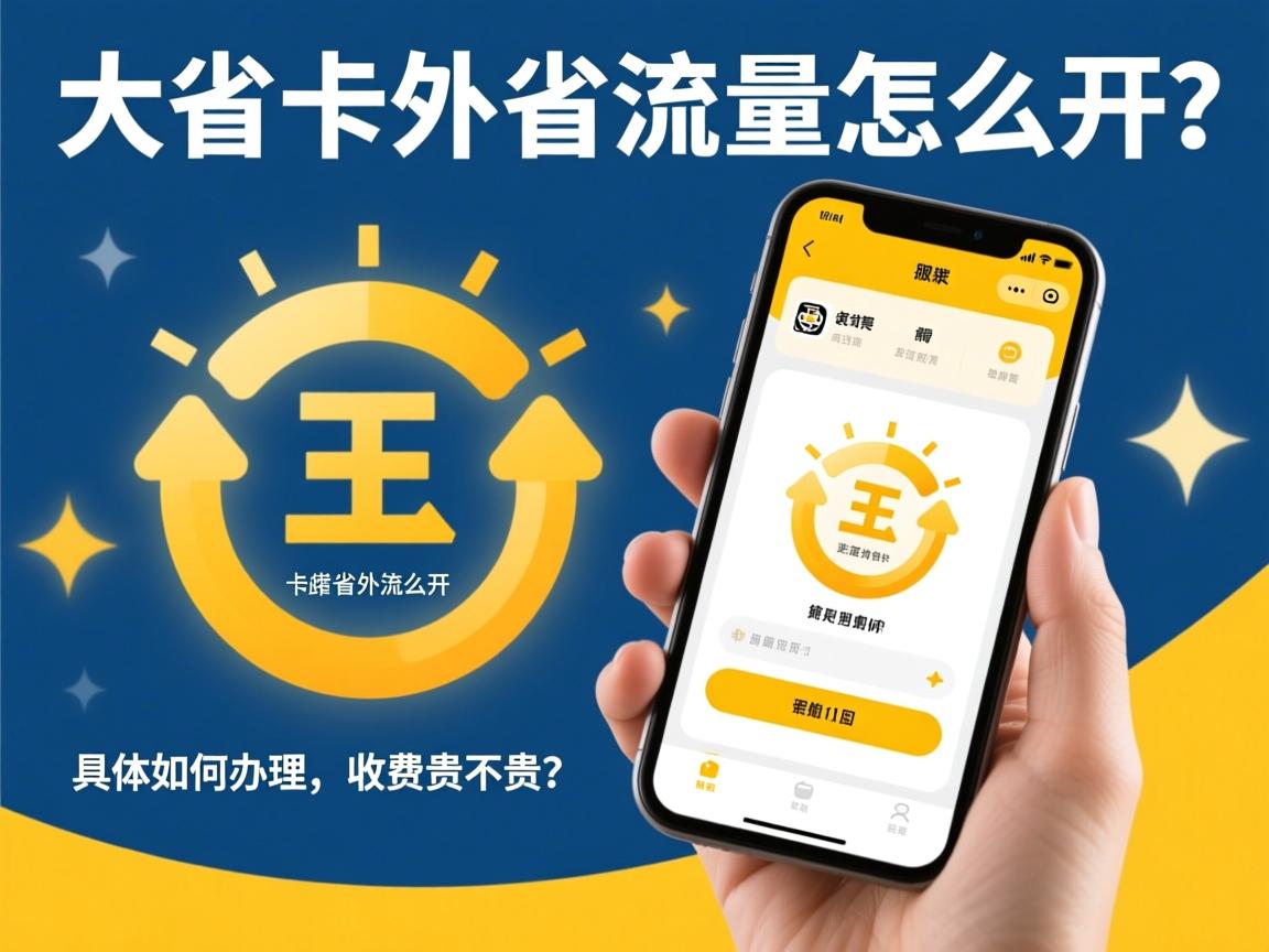 大王卡省外流量怎么开，具体如何办理，收费贵不贵？