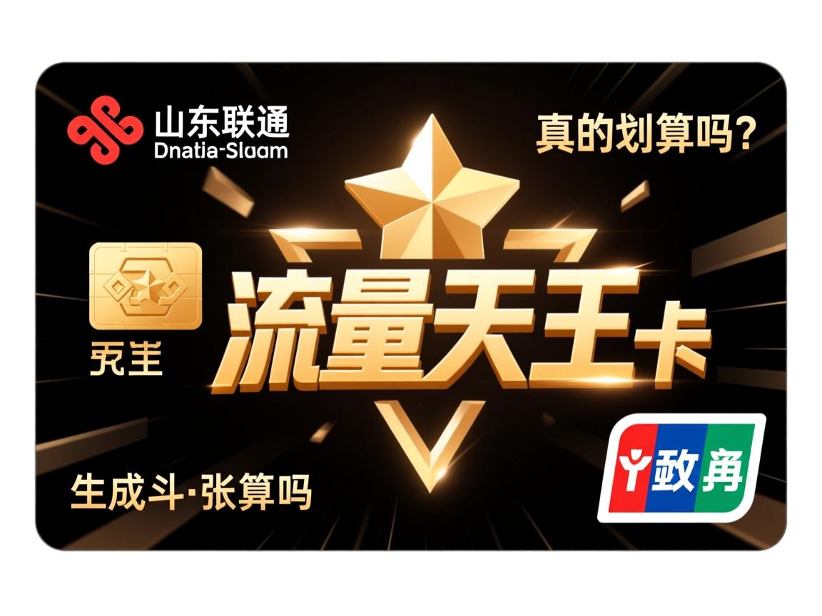 山东联通流量天王卡，真的划算吗？