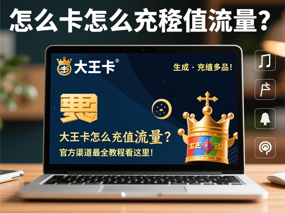 大王卡怎么充值流量？官方渠道最全教程看这里！