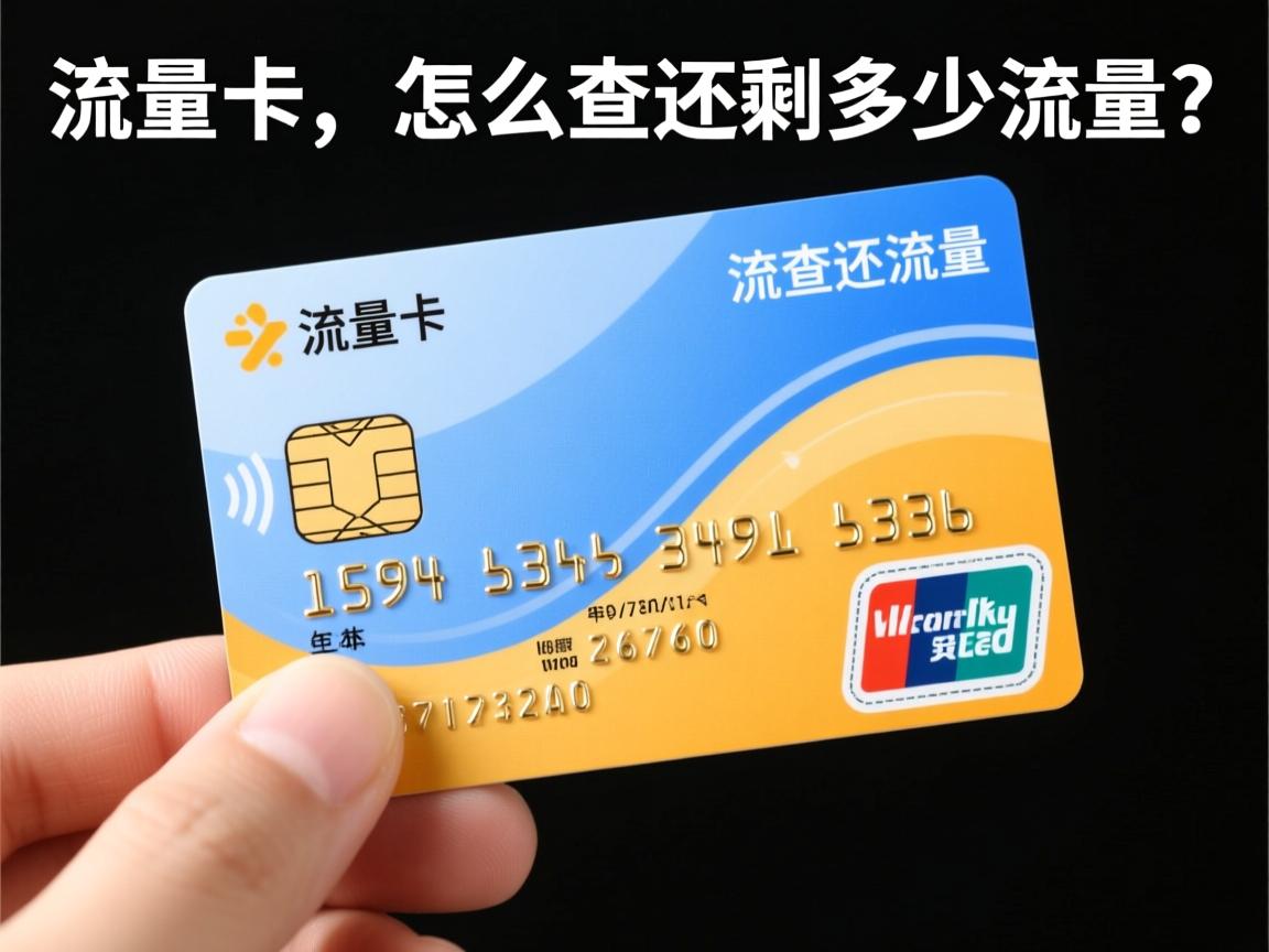 新办的流量卡，怎么查还剩多少流量？