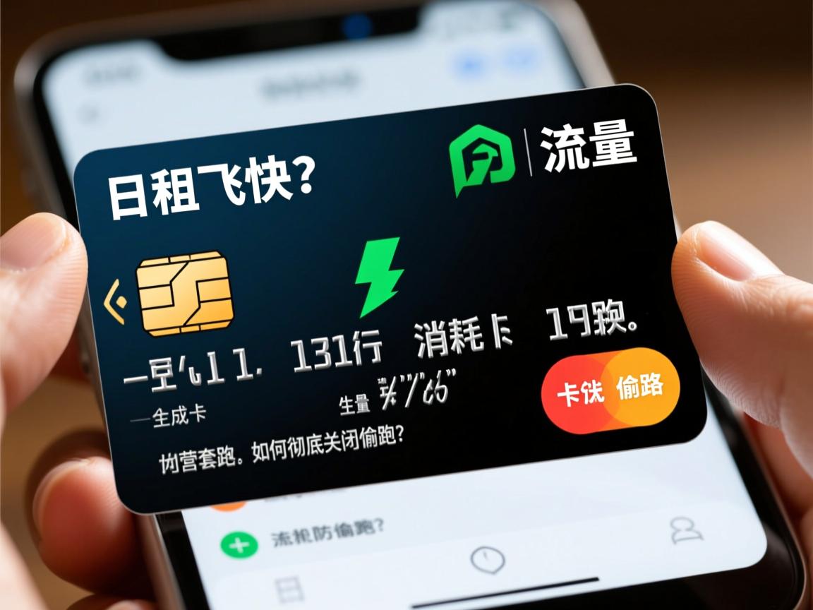 日租卡流量为何消耗飞快？是手机设置问题还是运营商套路？如何彻底关闭防偷跑？