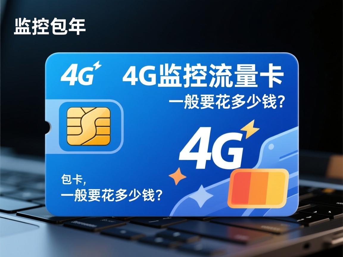 4G监控流量卡包年，一般要花多少钱？