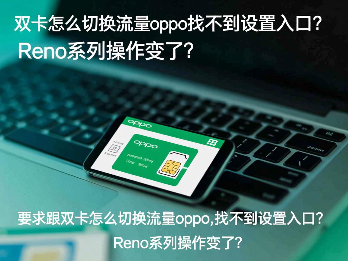 双卡怎么切换流量oppo,找不到设置入口？Reno系列操作变了？