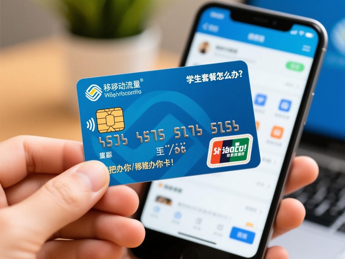 移动流量卡怎么办副卡_学生套餐怎么办？手把手教你办理移动流量卡！