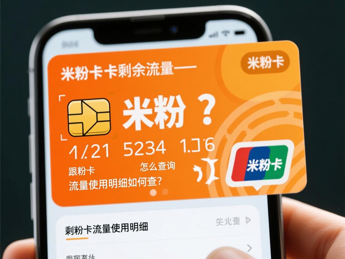 米粉卡剩余流量怎么查询_米粉卡流量使用明细如何查？