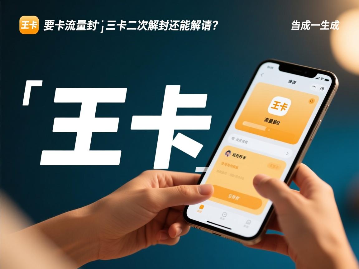 王卡流量解封怎么申请？_王卡二次解封还能解吗？