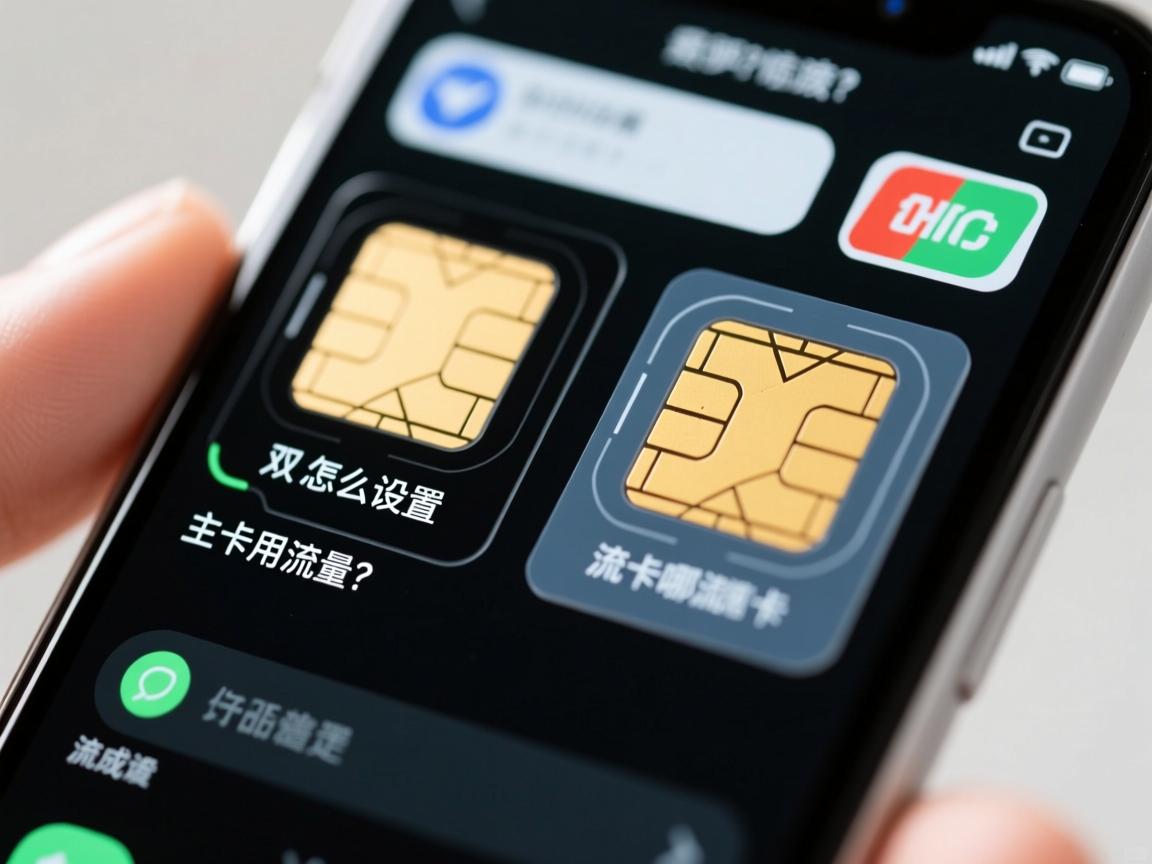 双卡怎么设置流量用哪个卡？_双卡怎么设置主卡用流量？