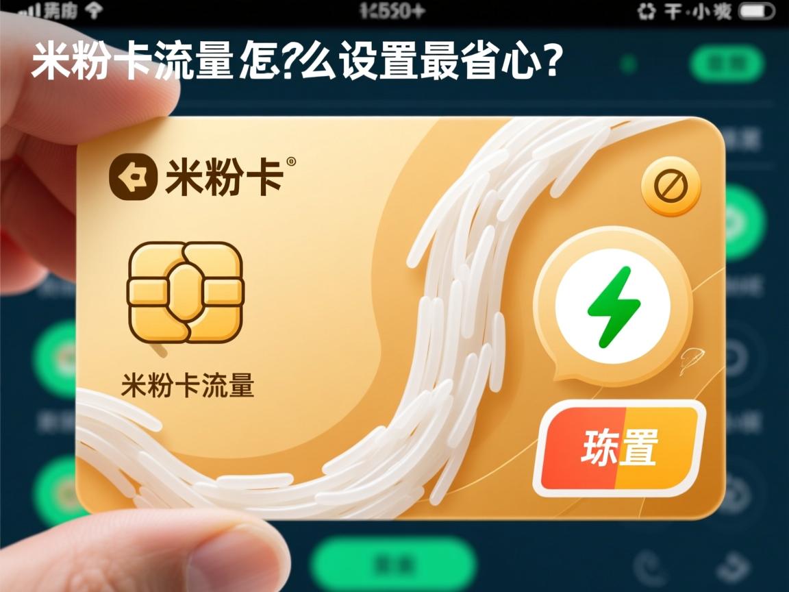 米粉卡流量怎么设置最省心？