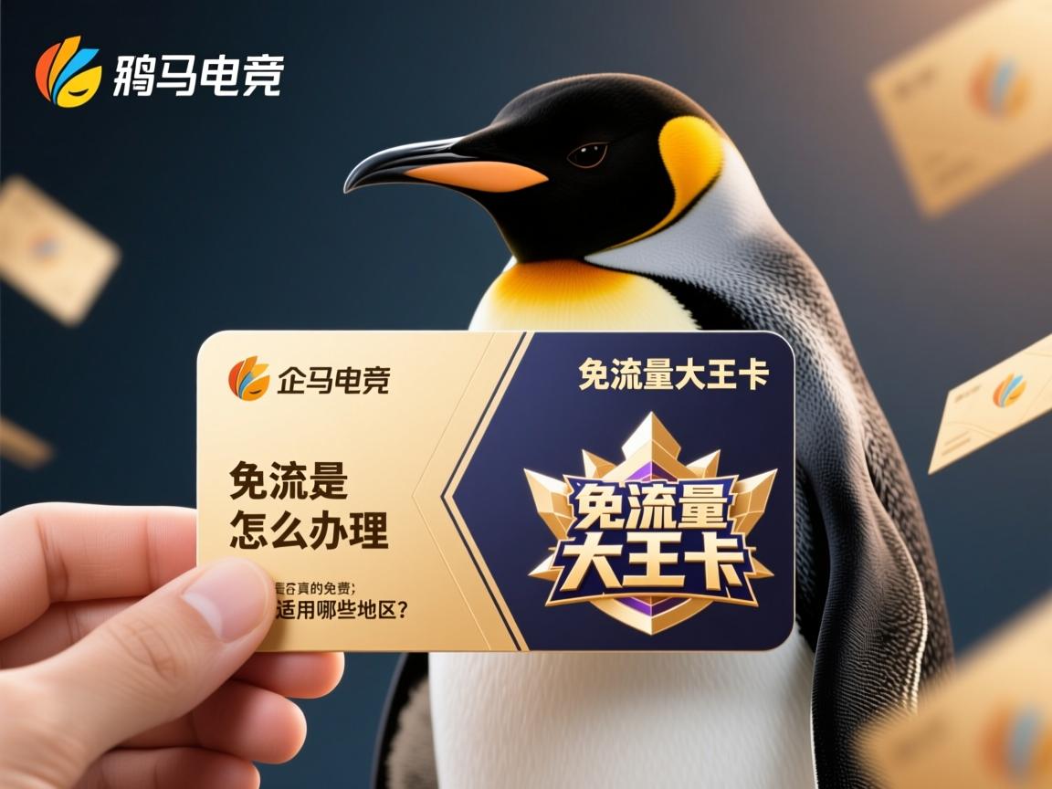 企鹅电竞免流量大王卡怎么办理，是否真的免费，适用哪些地区？