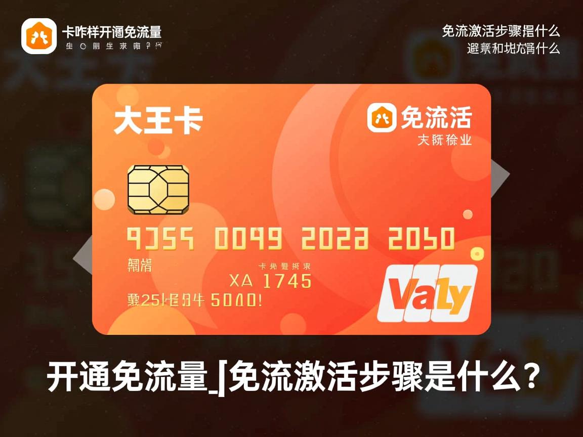 大王卡咋样开通免流量_免流激活步骤是什么？2025年最新教程和避坑指南