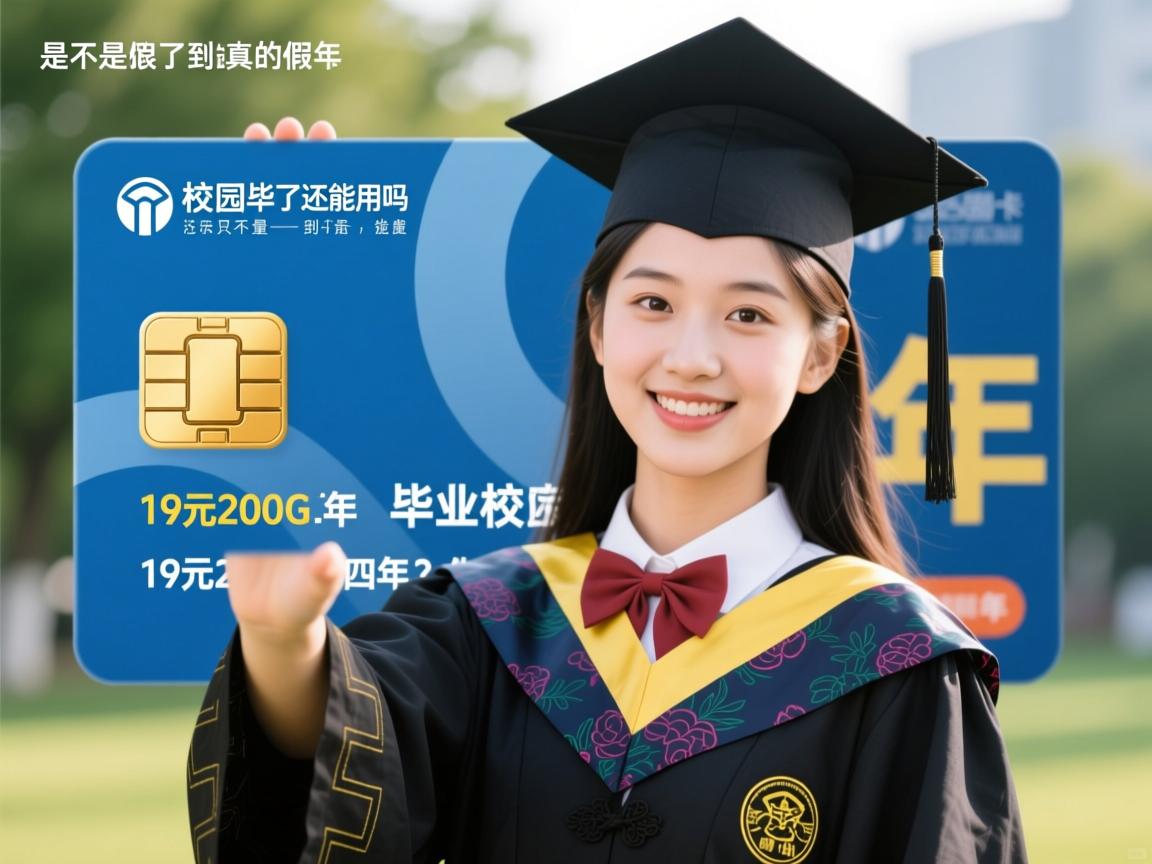 流量校园卡毕业了还能用吗，是不是只能用四年，19元200G到底真的假的？