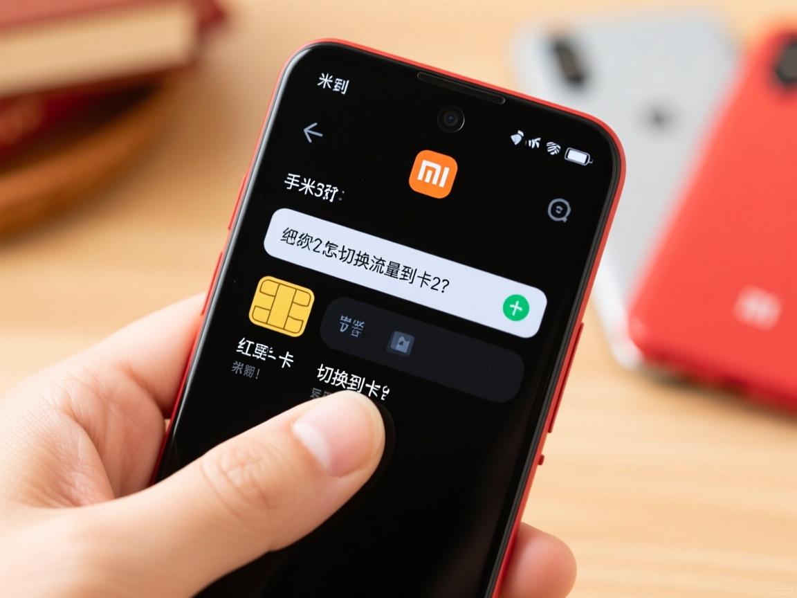 红米双卡怎么切换流量到卡2？手把手教你设置切换不迷糊！