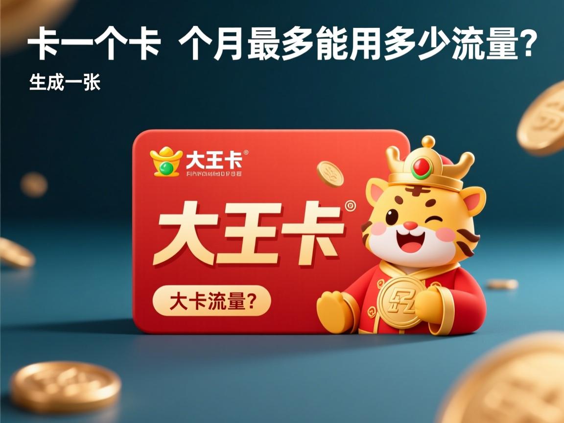 大王卡一个月最多能用多少流量？
