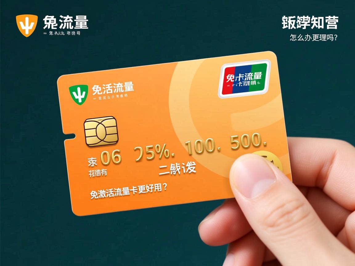 想要知道免激活流量卡怎么办理吗？_哪个运营商的免激活流量卡更好用？