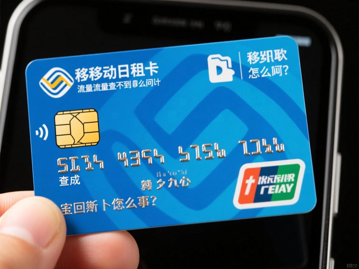 移动日租卡流量查不到怎么回事？