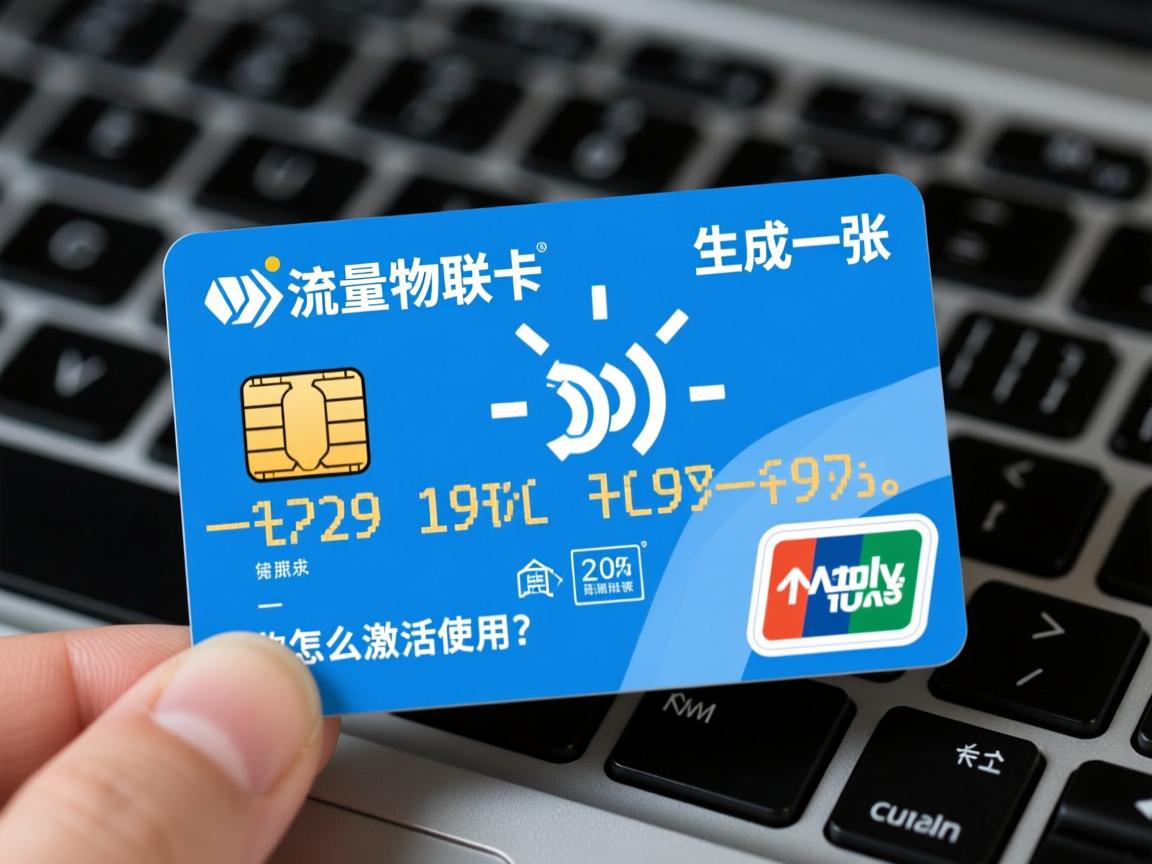 纯流量物联卡怎么激活使用？