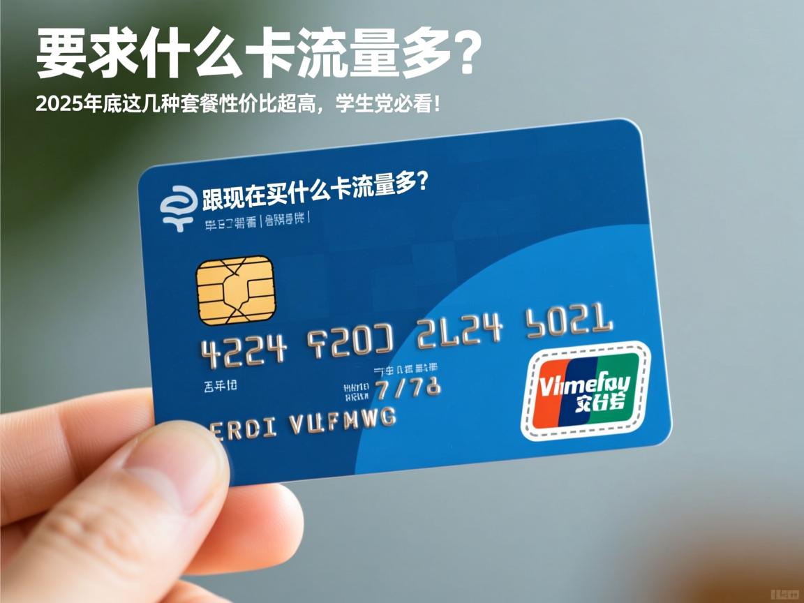现在买什么卡流量多？2025年底这几种套餐性价比超高，学生党必看！