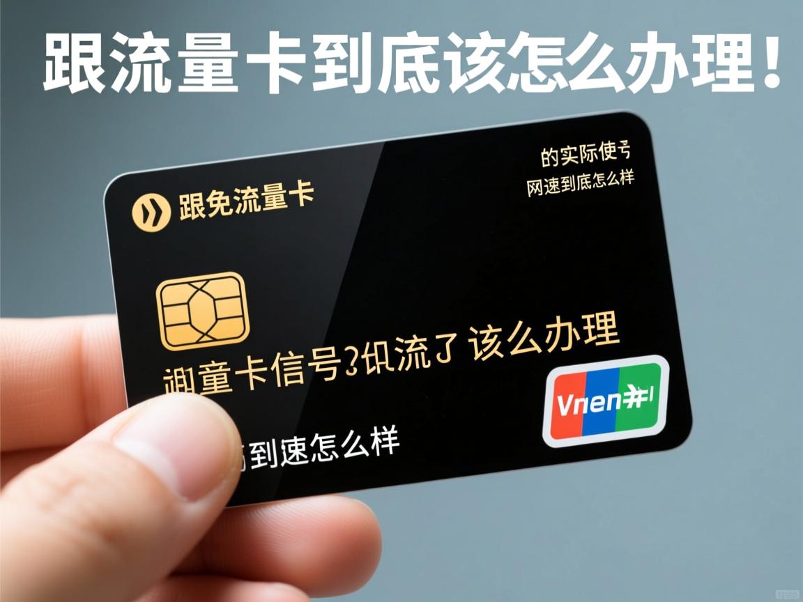 免流量卡到底该怎么办理，它的实际使用信号和网速到底怎么样？