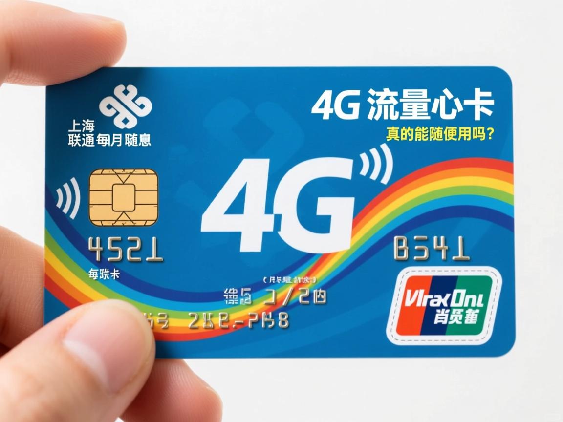 上海联通4G流量随心卡，每个月流量真的能随便用吗？