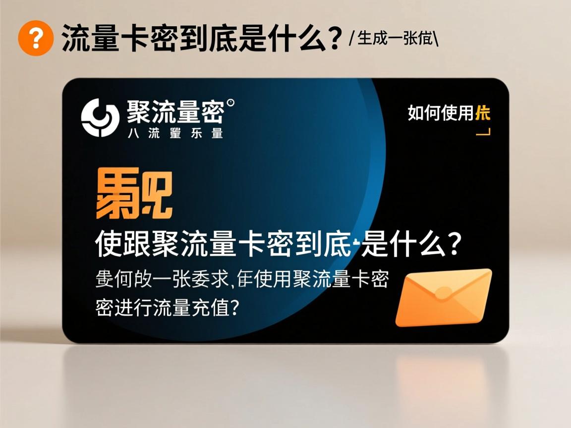 聚流量卡密到底是什么？如何使用聚流量卡密进行流量充值？
