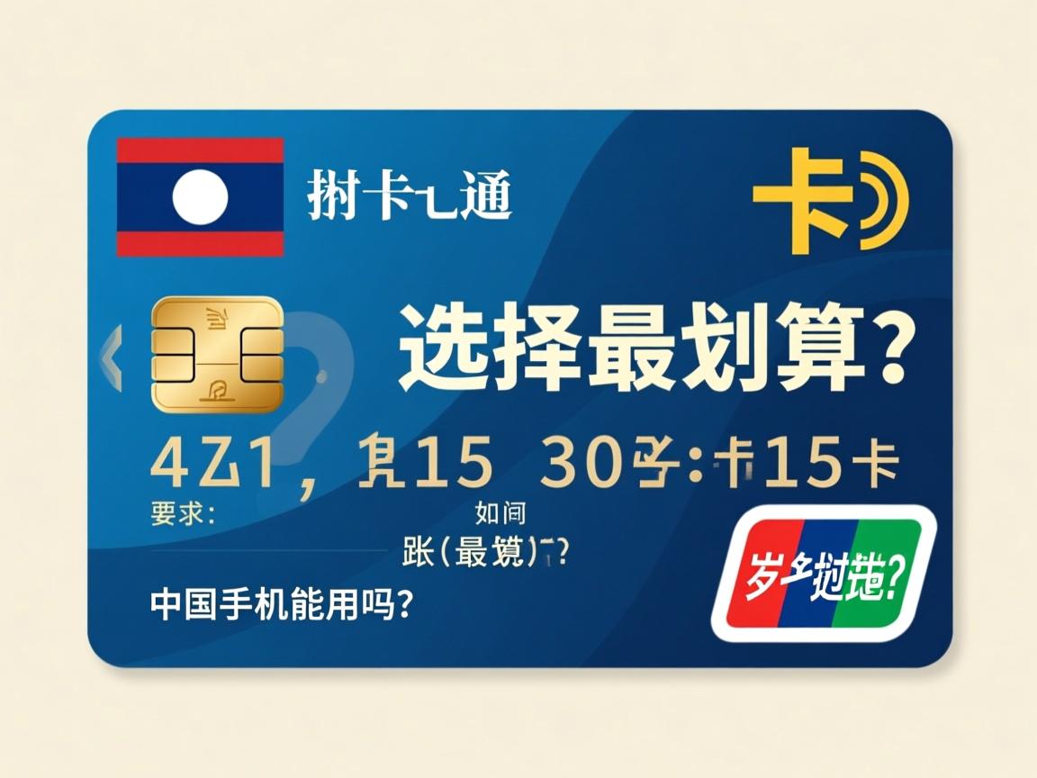 老挝卡怎么开通流量套餐如何选择最划算？中国手机能用吗？