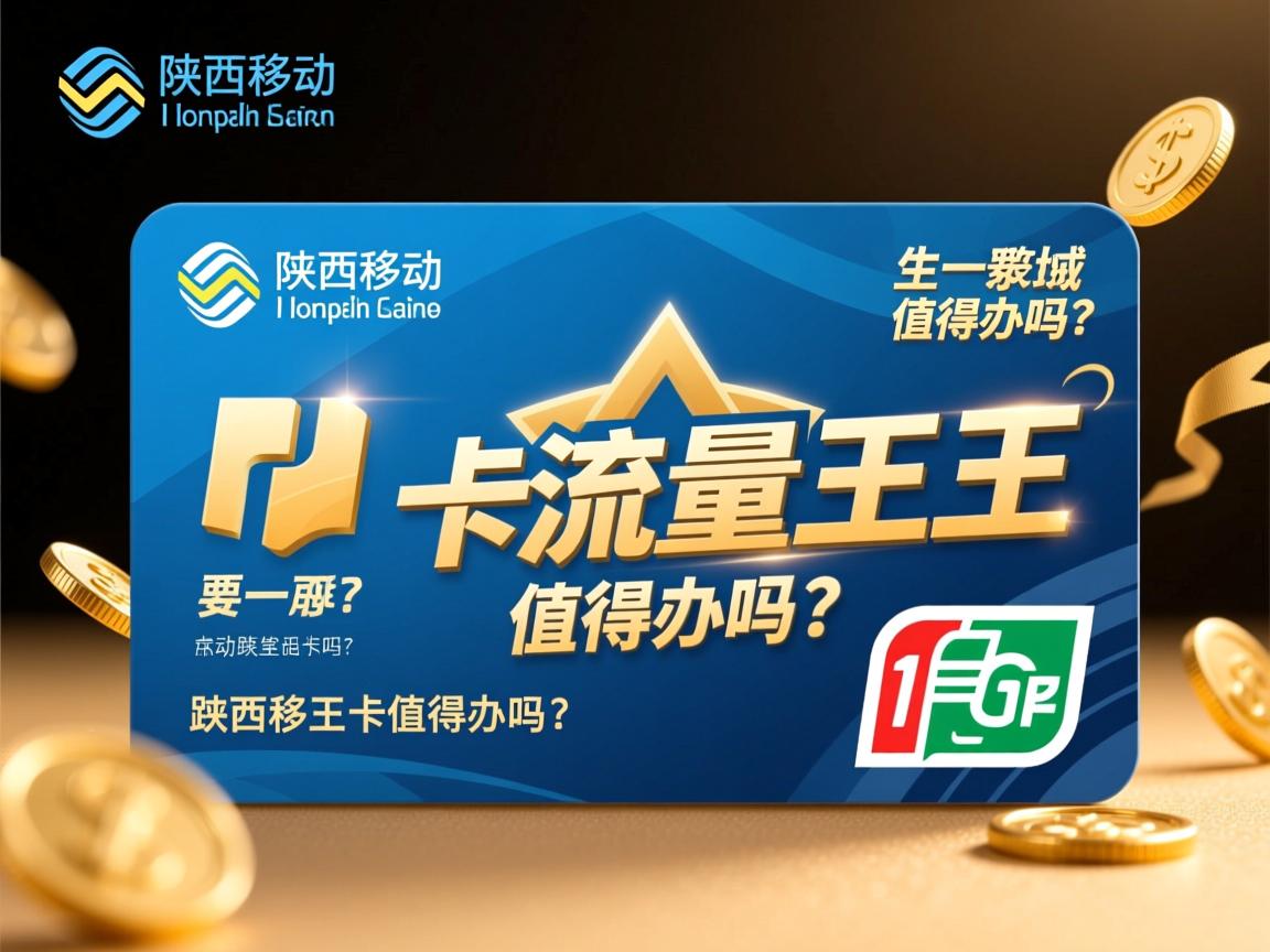陕西移动流量王卡值得办吗？