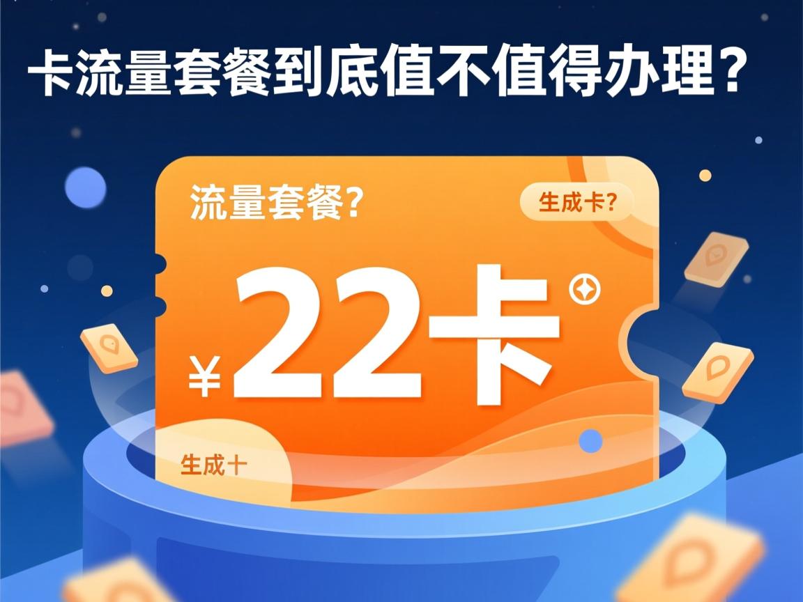 22卡流量套餐到底值不值得办理？