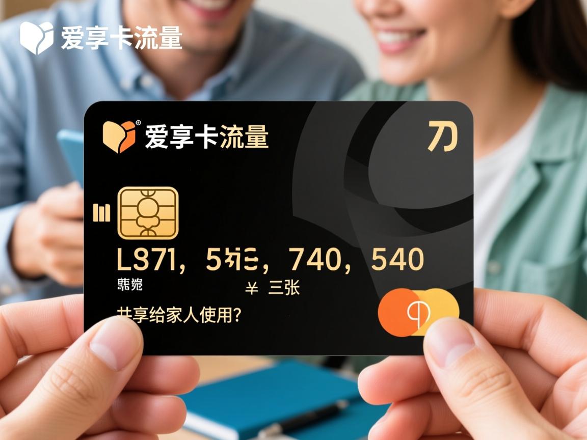 爱享卡流量如何共享给家人使用？