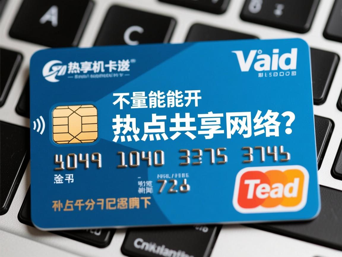 流量卡能不能开热点共享网络？