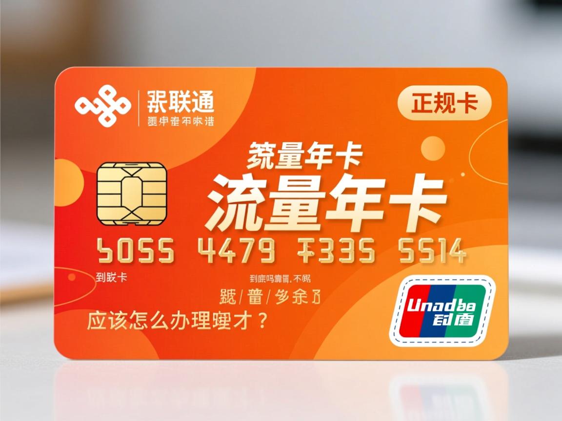 联通流量年卡是正规卡吗，到底靠谱不靠谱，应该怎么办理才安全？