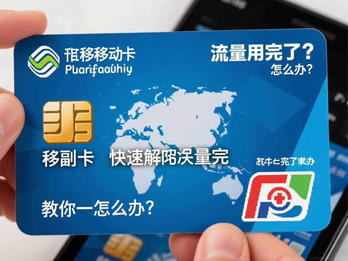 移动副卡流量用完了怎么办？教你几招快速解决与预防技巧