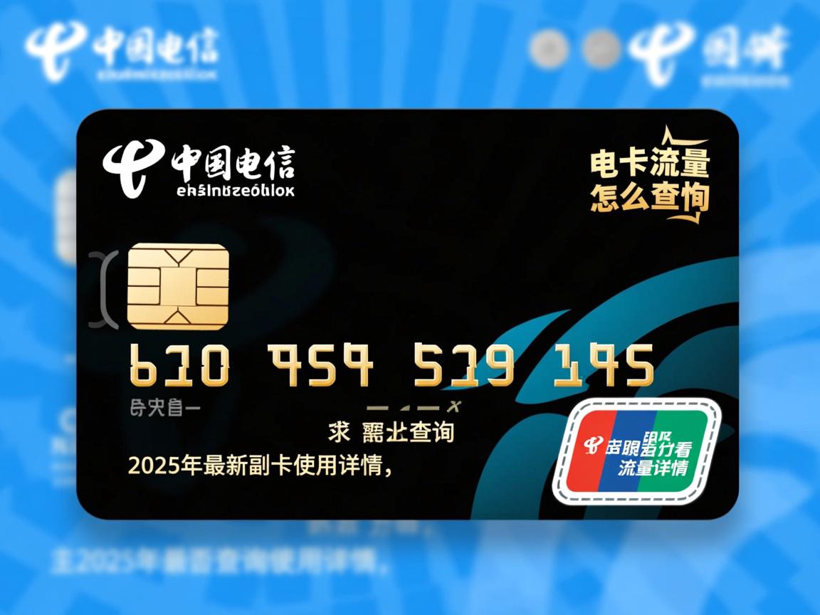 电信副卡流量怎么查询，主卡能否查看副卡使用详情，2025年最新查询方法